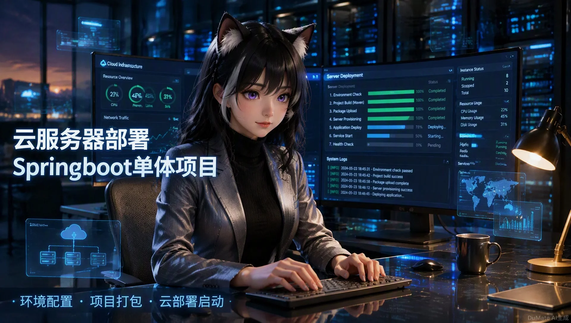 云服务器部署Springboot单体项目封面图