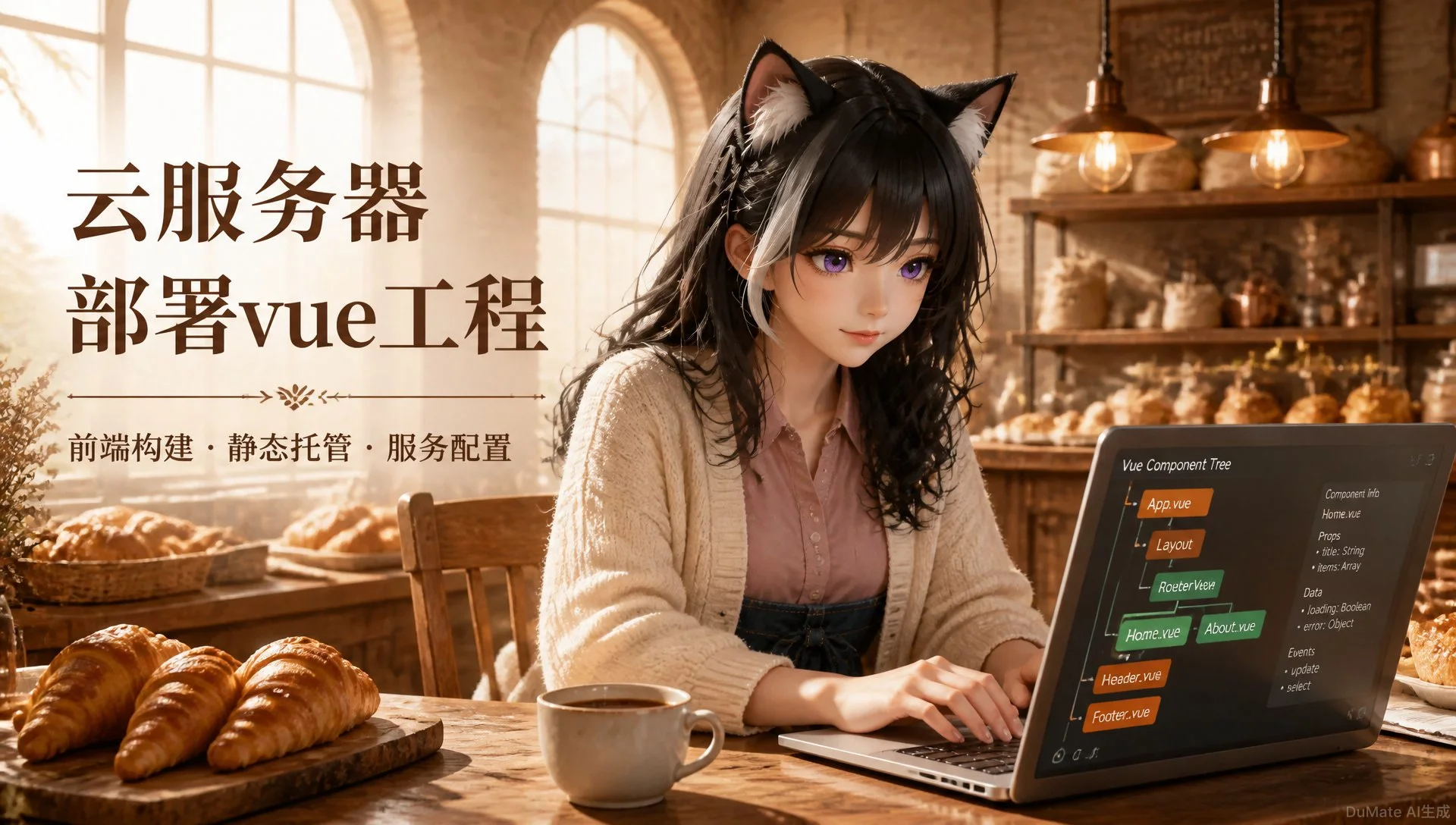 云服务器部署vue工程封面图