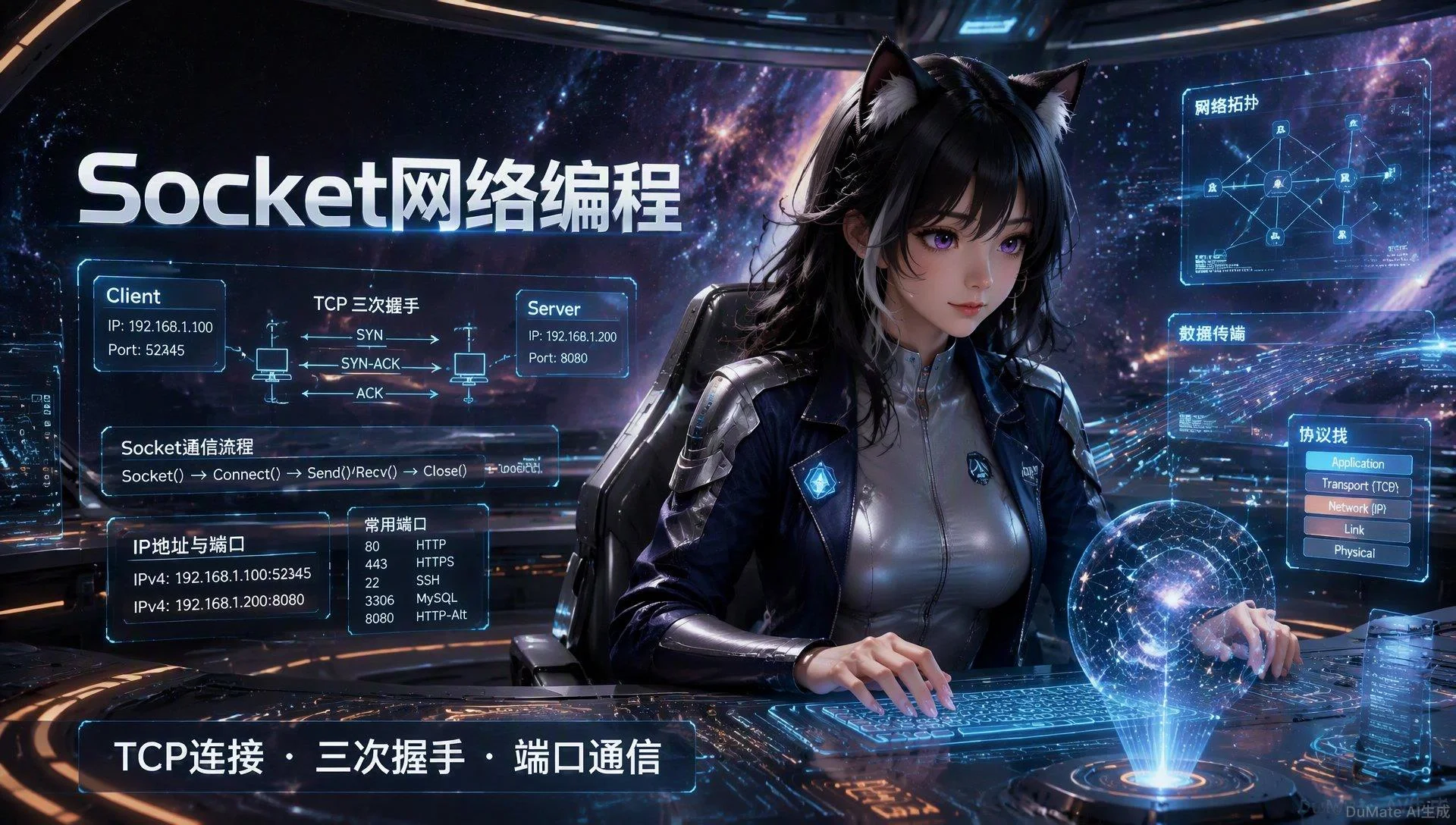 Socket网络编程 - 封面图